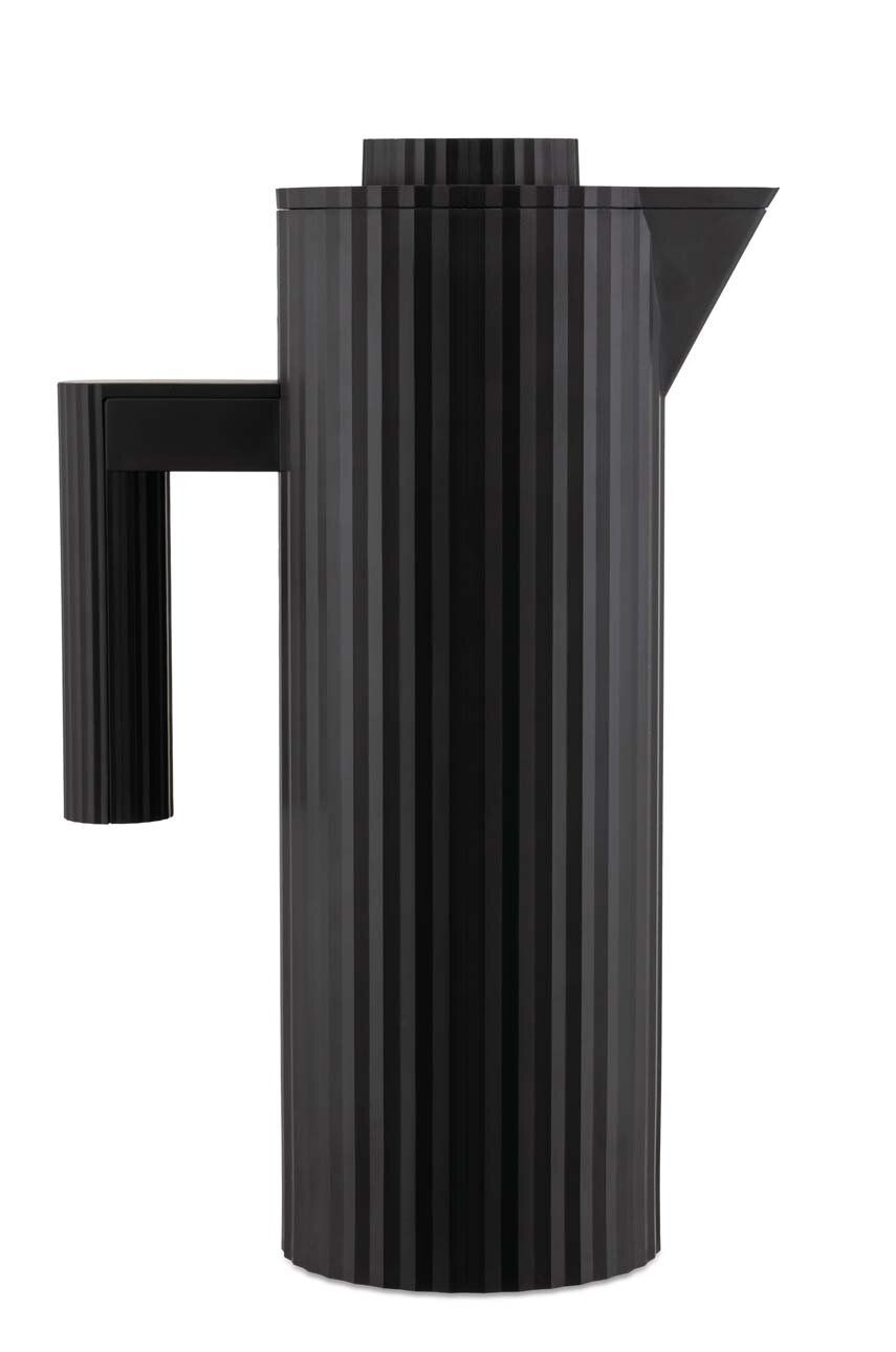 Heminredning Alessi Thermos Jug Plissé Svart | MDL12.B, 0