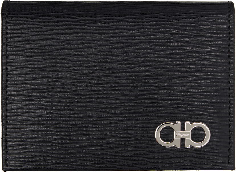 Plånbok FERRAGAMO Card Holder Svart | 685949