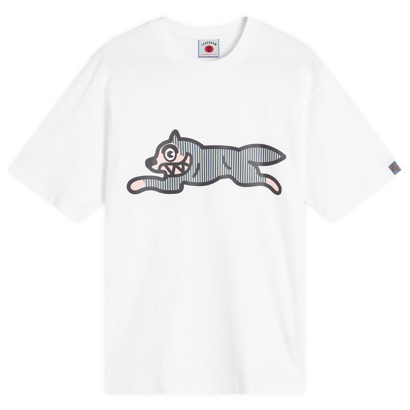 T-shirt BBC IceCream END. x ICECREAM Hickory Running Dog Vit | IC25S07