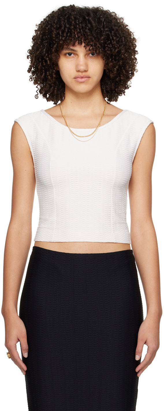 T-shirt A.P.C. Alana T-Shirt Vit | PAAFN-F26359, 0