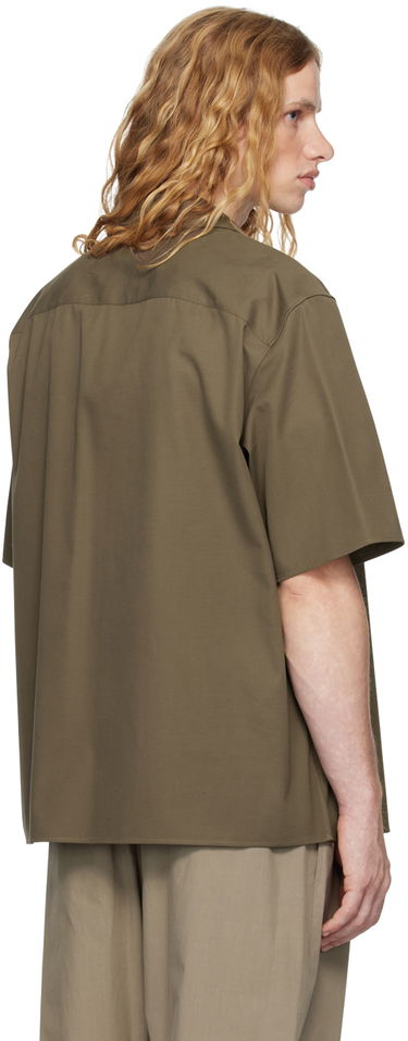 Skjorta The Row The Row Patrick Short Sleeve Shirt Grön | 333-W3670, 2