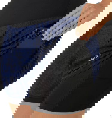 Shorts Asics ROAD ALL OVER PRINT 2-N-1 3.5IN SHORT Mörkblå | 2012d077-400, 3