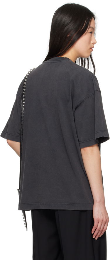 T-shirt Alexander Wang Alexander Wang Unisex Battery Logo-Print Graphic T-Shirt Svart | UCC2251832, 2
