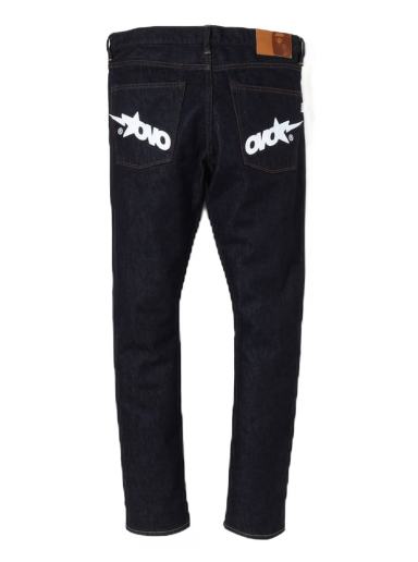Jeans BAPE OVO x 2008 Type-05 Denim Pants Svart | 1I73-150-901