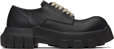 Sneakers och skor Rick Owens Rick Owens Hollywood Bozo Tractor Derbys Svart | RU02E1884 LOO, 0