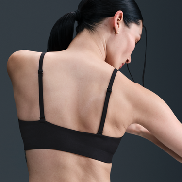 Behå Nike Form Light-Support Triangle Unpadded Sports Bra Svart | HQ7003-011, 3
