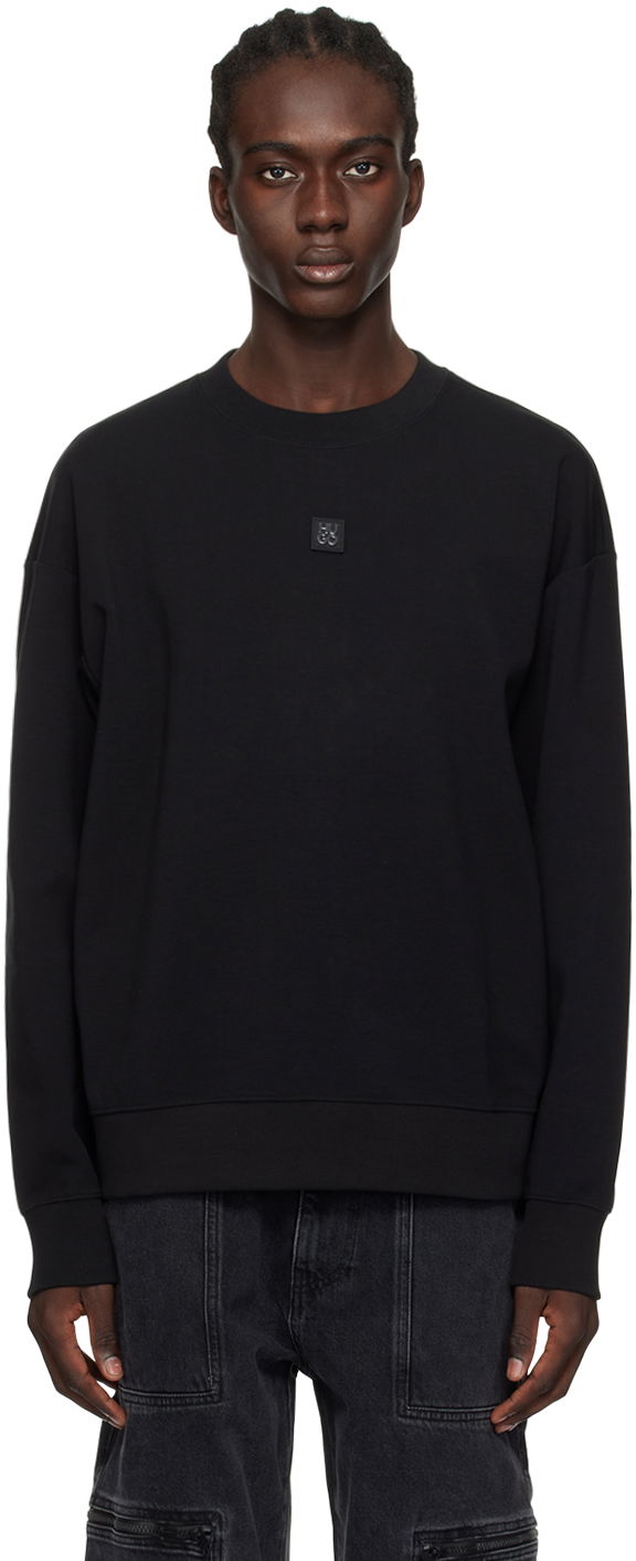Sweatshirt BOSS Patch Sweatshirt Svart | 50509270