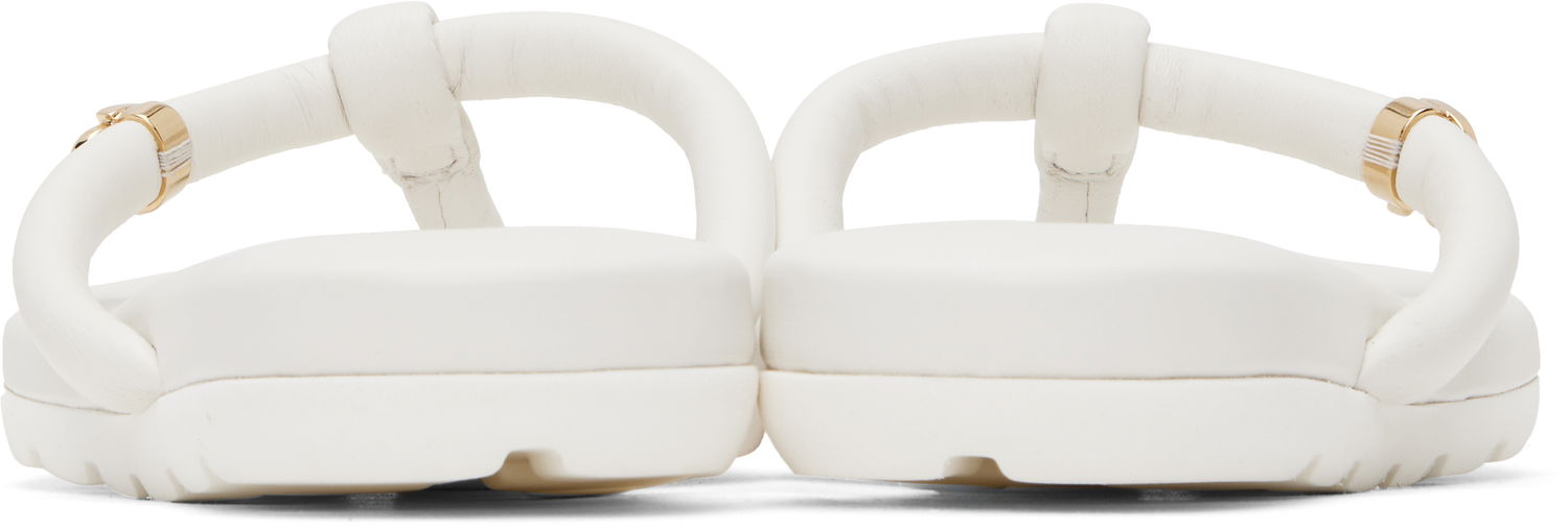 Badkläder Gianvito Rossi Gianvito Rossi Fiji Nappa Sandals Vit | G10041-05GOM-NAP, 1