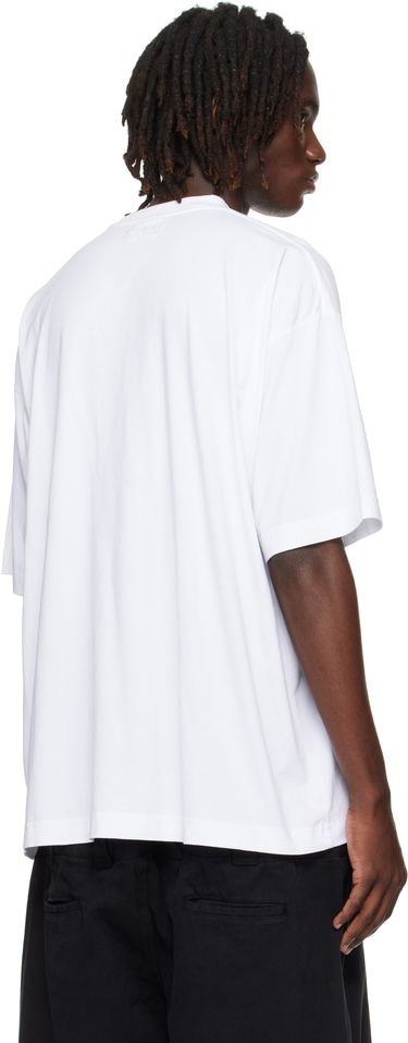 T-shirt VETEMENTS Vetements 'Be Yourself' Oversized T-Shirt Vit | UH76TR350W, 2
