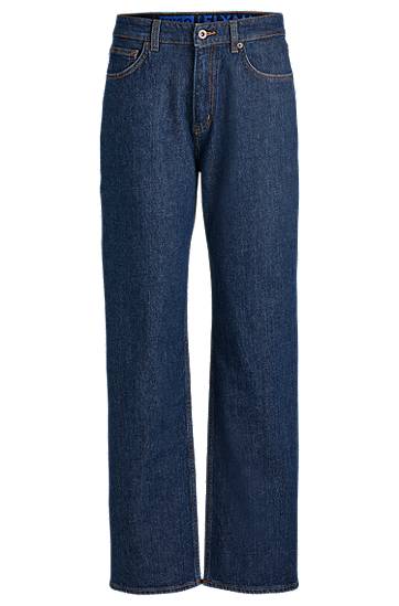 Jeans BOSS Comfort-Stretch Salt-and-Pepper Jeans Blå | 50520594, 0