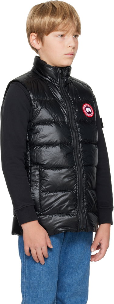 Väst Canada Goose Kids' Crofton Down Vest Svart | 5472Y, 1