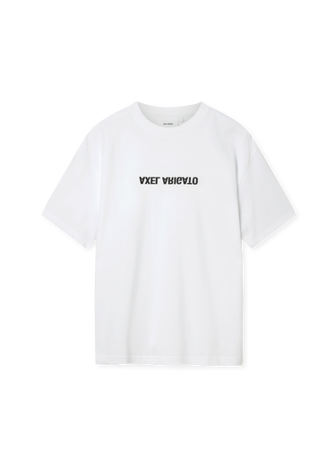 T-shirt AXEL ARIGATO Distort Graphic Print T-Shirt Vit | A3118001, 0