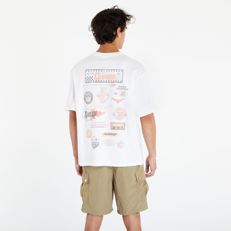 T-shirt GUESS Go Hw Printed Tee Vit | M3YI0AK6CS0-G011, 0
