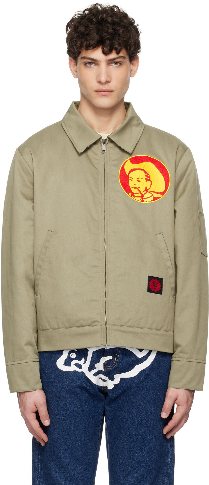 Bomberjacka BBC IceCream ICECREAM Cowboy Work Jacket Grön | IC24408