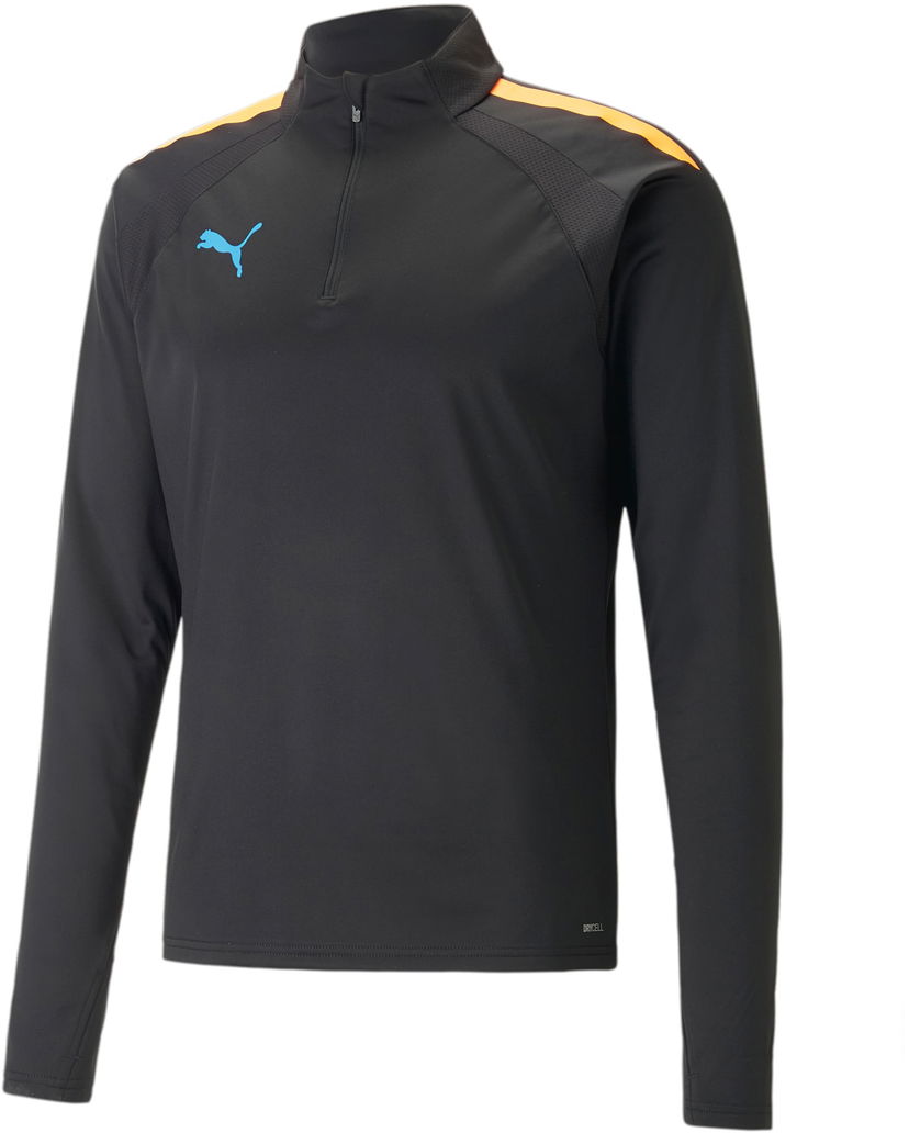T-shirt Puma Puma teamLIGA 1/4 Zip Top Svart | 657236-50