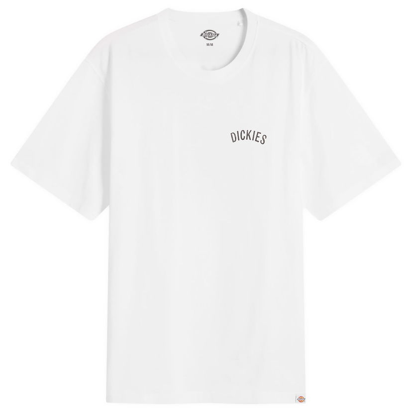 T-shirt Dickies Dickies Arch Logo T-Shirt Vit | DK0A4Z990WH1-500