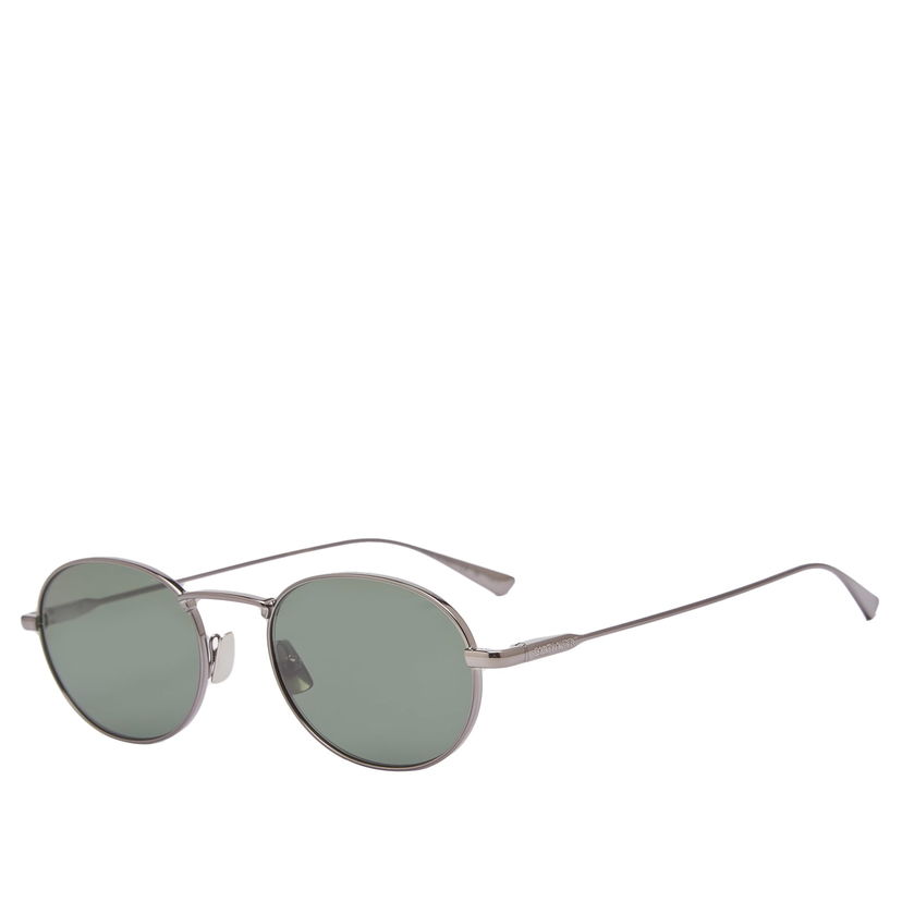 Solglasögon Saint Laurent Saint Laurent SL 799 Round Sunglasses Metallisk | SL-799-004