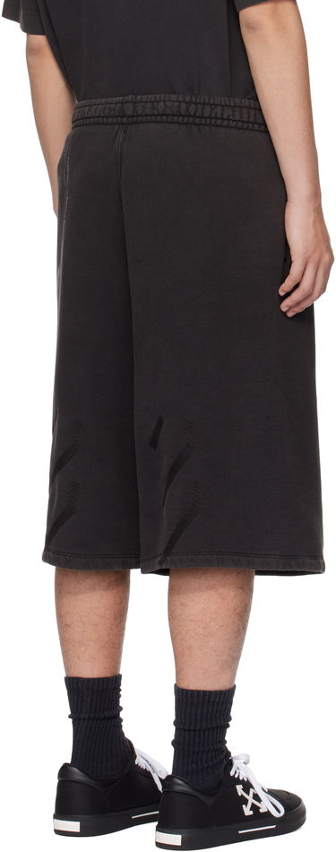 Shorts Off-White Gray S.Matthew Shorts Svart | OMCI016C99FLE0011077, 2