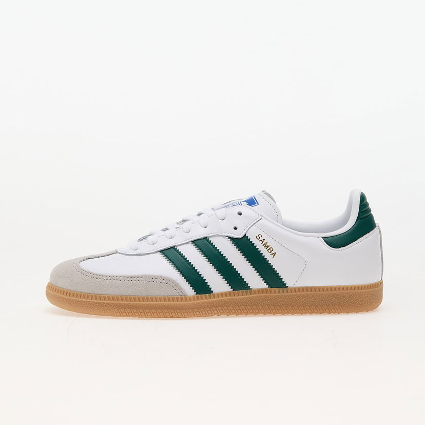 Sneakers och skor adidas Originals adidas Samba Og Ftw White/ Collegiate Green/ Gum Vit | IE3437
