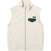 Väst Sporty & Rich Zipped Polar Fleece Vest Beige | JAAW2334CR-NEU, 1