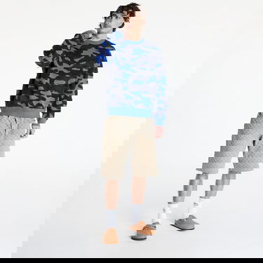 Sweater Dime DIME Camo Chenille Knit Sweater Blå | DIME2SP254MAR, 6