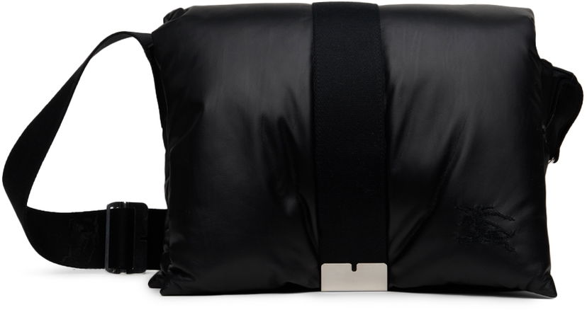 Axelväska Burberry Burberry Pillow Messenger Bag Svart | 8083435