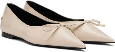 Sneakers och skor Anine Bing Anine Bing Hilda Ballerina Flats Beige | A-14-11099-IVY17, 3