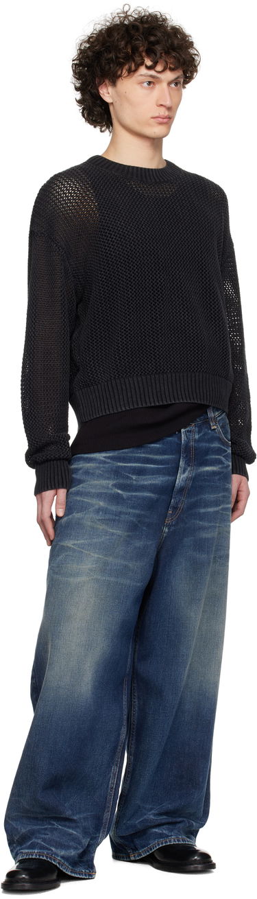 Sweater Represent Clo Represent Open Gauge Knit Sweater Svart | MLM3821, 3