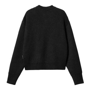 Sweater Carhartt WIP Merton Cropped Crewneck Sweater Svart | I033910_8, 4
