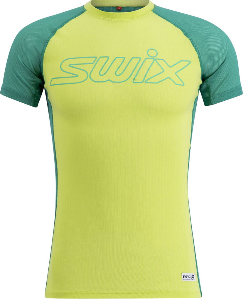 T-shirt SWIX Swix RaceX Light Short Sleeve T-Shirt Grön | 40901-63202