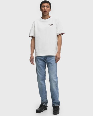 T-shirt Drôle de Monsieur Slogan PiquÈ T-shirt Vit | H-TS262-CO167-OW, 2