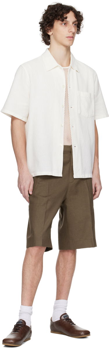Shorts OUR LEGACY Our Legacy Borrowed Chino Shorts Grön | M2254BTD, 3