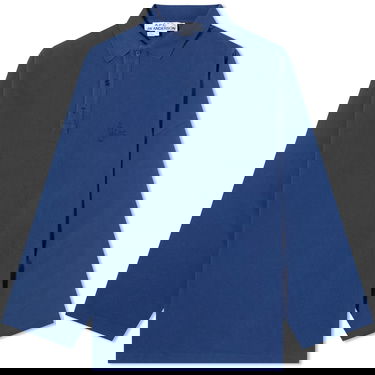 Polotröja A.P.C. JW Anderson x Murray Oversized Pique Polo Tee Mörkblå | COGUZ-M26280-IAJ, 0