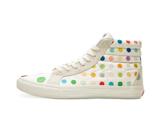 Skateboarding Vans Damien Hirst x Sk8-Hi Reissue VLT LX Vit | VN0A3MV7TFA