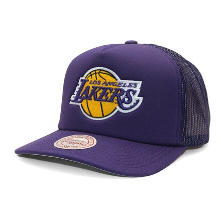 Keps Mitchell & Ness Los Angeles Lakers Evergreen Trucker Cap Purpur | HT8032-LALPURP