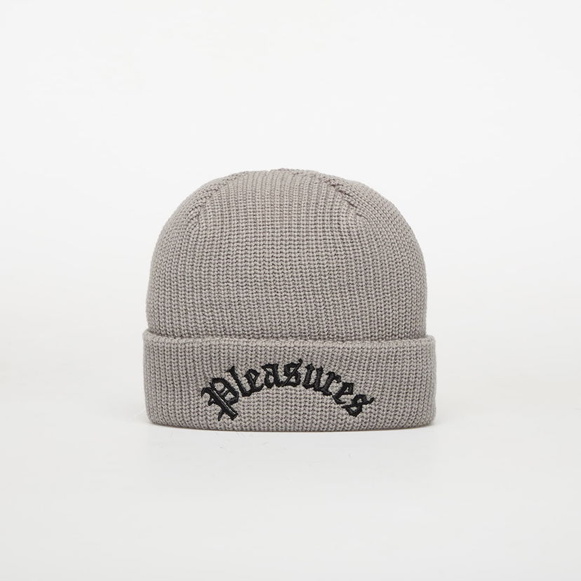 Mössa Pleasures Knitted Arch Beanie Universal Grå | P25F094-GREY