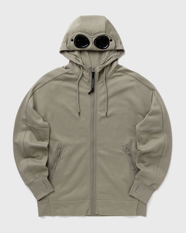 Sweatshirt C.P. Company Hooded Zip-Up Sweatshirt Grå | 19CMSS715A005086W-356, 1