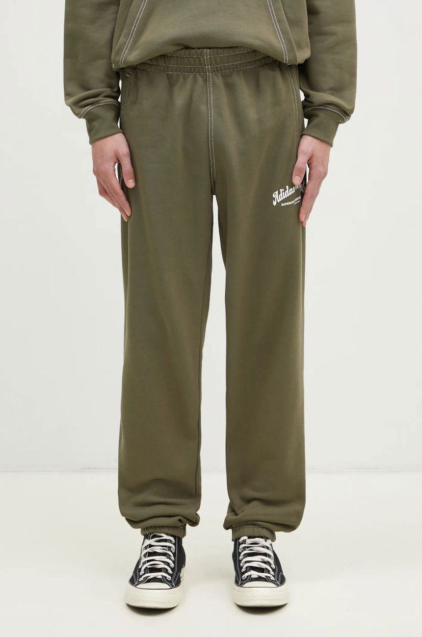 Träningsbyxor adidas Originals Wabash Printed Sweatpants Grön | JP4486