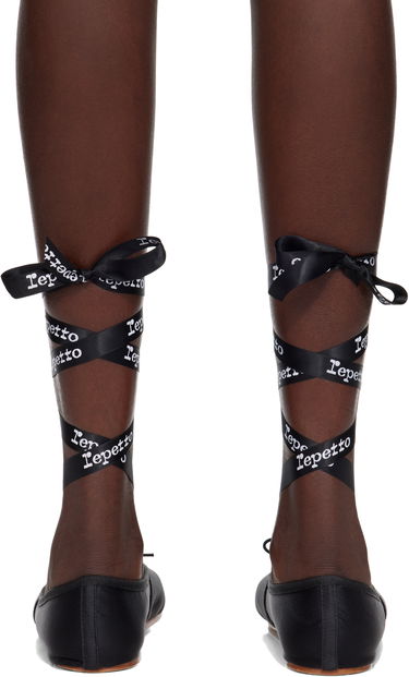 Kläder Repetto Repetto Sophia Ballerina Flats Svart | V4197SATRUB, 1