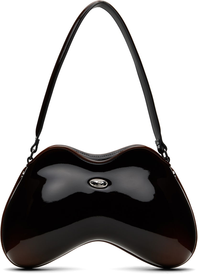 Axelväska Diesel Diesel Double-D Shoulder Bag Svart | X10327 P8008