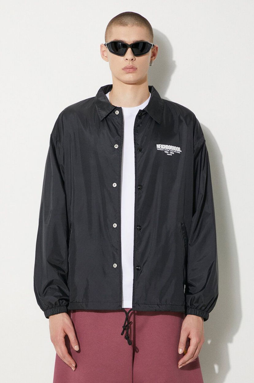 Vindjacka Neighborhood NEIGHBORHOOD Windbreaker Oversize Jacket Svart | 241TSNH.JKM01