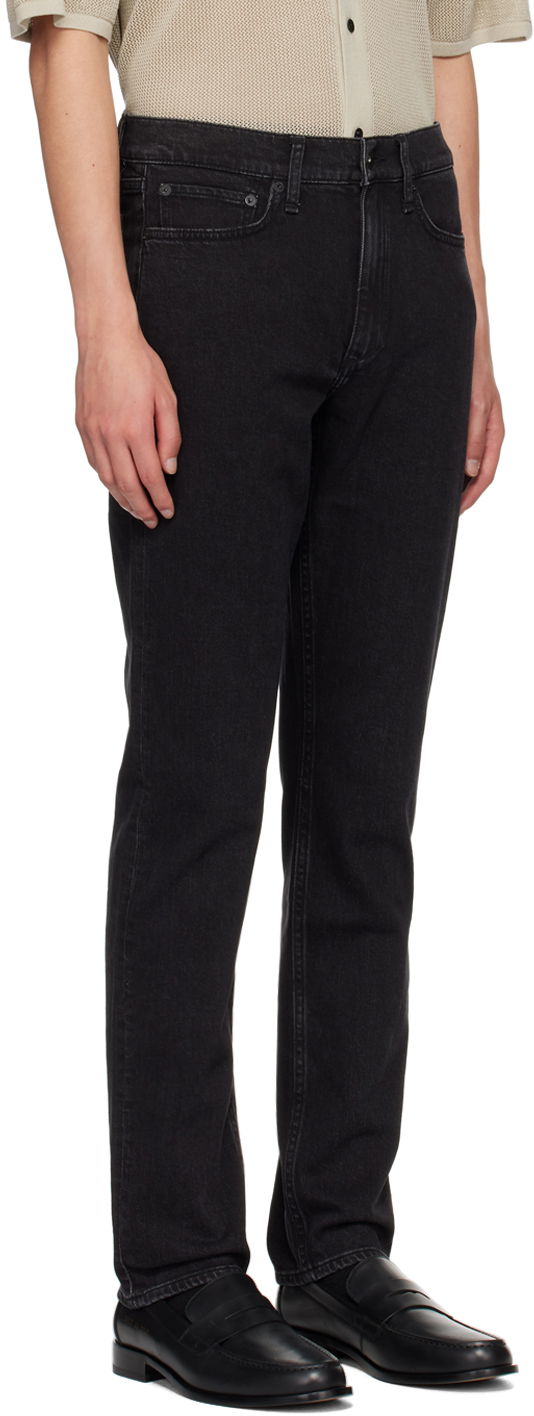 Jeans rag & bone Fit 2 Slim-Fit Jeans Svart | MED23S1223FDWB, 1
