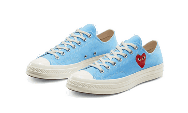 Sneakers och skor Converse Comme des Garçons PLAY x Chuck Taylor All-Star 70s OX Blå | 168303C, 2