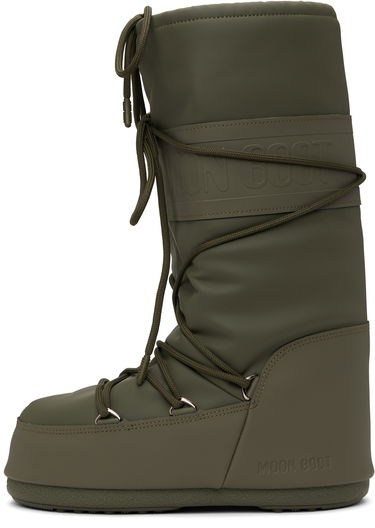 Kläder Moon Boot Moon Boot Icon Rubber Boots Grön | 80D1402760, 2