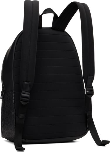 Ryggsäck BOSS Hugo Embossed-Logo Faux-Leather Backpack Svart | 50552901, 2