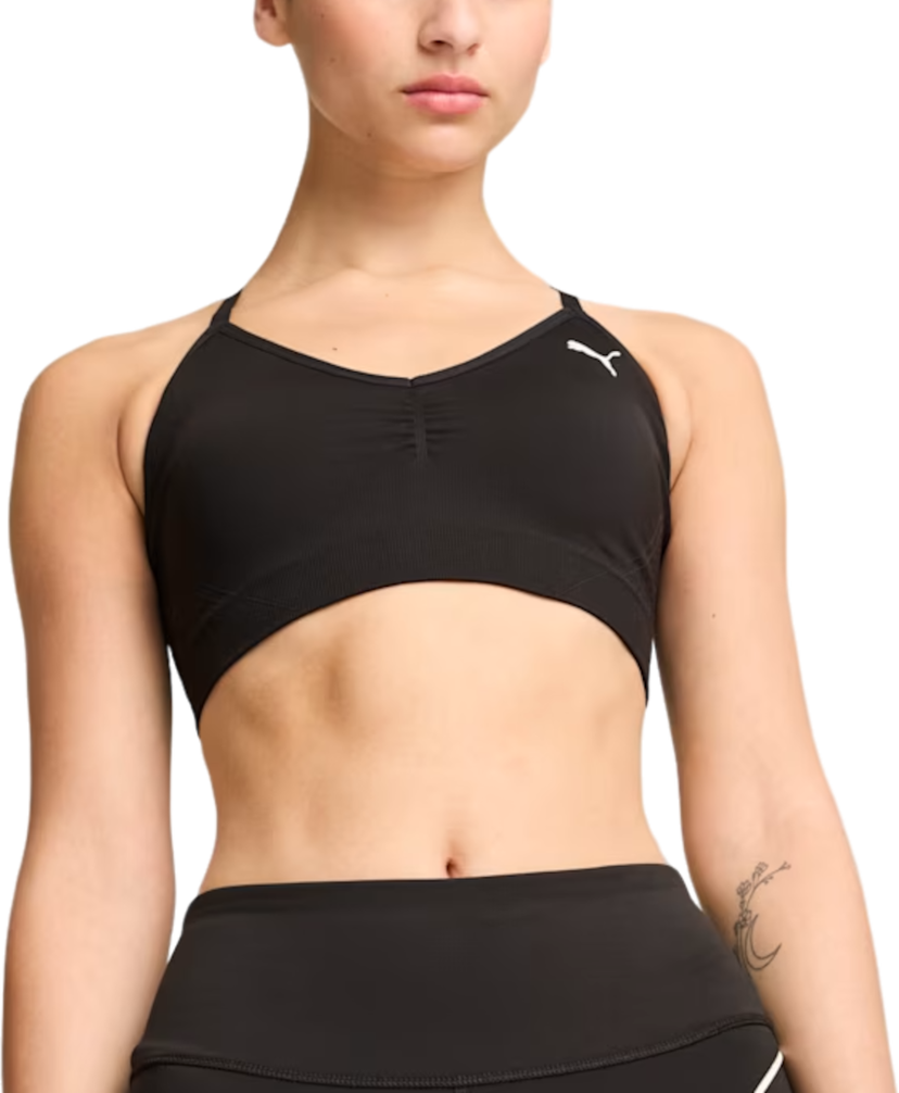 Behå Puma MOVE SHAPELUXE SEAMLESS BRA Svart | 524362-51