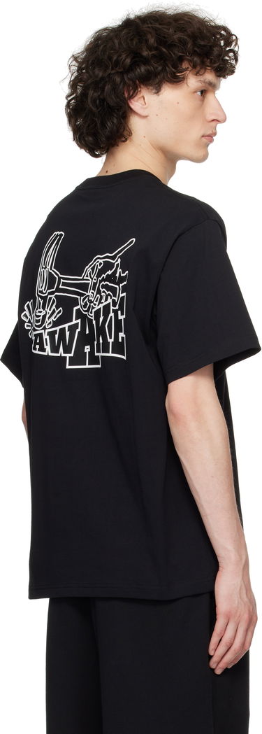 T-shirt Awake NY Awake NY Hammer Graphic T-Shirt Svart | AWK-SP25-TS003, 2