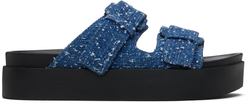 Tillbehör rag & bone Rag & Bone Geo Platform Sandals Blå | WFF24SF005UB5
