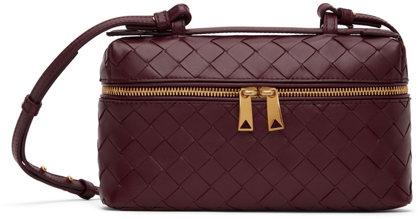 Handväska Bottega Veneta Vanity Case Bag Bourgogne | 789109 V3IV1