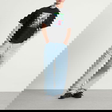 T-shirt Pleasures Pleasures Harajuku Graphic T-Shirt Svart | P25DP018-BLK, 4